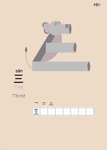 MIX card 三 sān