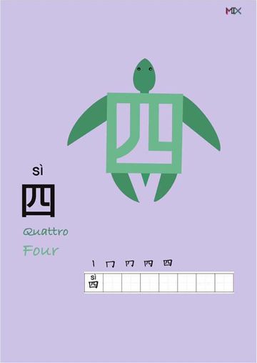 MIX card 四 sì